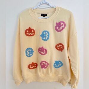 Halloween Pumpkin Sweater - size large